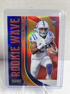 2020 Panini Playoff #RW-16 Jonathan Taylor Rookie Wave - Bild 1 von 2