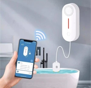 Sensor de Fugas de Agua Wifi, Detector de Fugas de Alarma de Agua, Monitor de Nivel de Tanque Inalámbrico con - Imagen 1 de 8