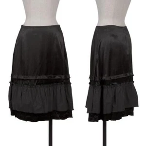 tricot COMME des GARCONS Dyed Rayon Switching Design Skirt Size S(K-149566) - Picture 1 of 12