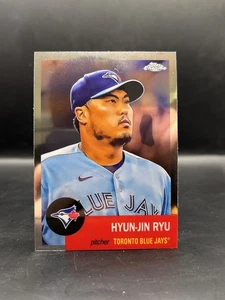 2022 Topps Chrome Platinum Anniversary #105 Hyun-Jin Ryu - Picture 1 of 2