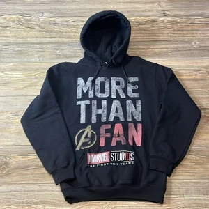 Marvel Avengers Men’s Sweatshirt Hoodie Thor Spiderman Iron Man Hulk Size Small - Picture 1 of 5