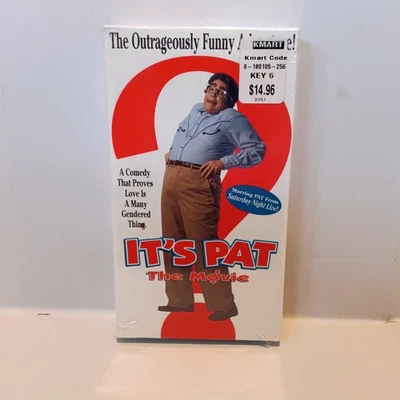 Its Pat The Movie (VHS, 1995)-Touchstone-SNL-PG13-Comedy-Sealed-Security Seal - Image 1 of 4