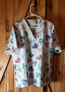 scrub tops women large - Picture 1 of 6