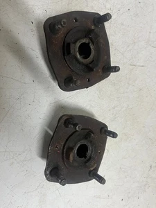 PAIR OF TRIUMPH SPITFIRE HERALD REAR HUB FLANGES - Picture 1 of 2