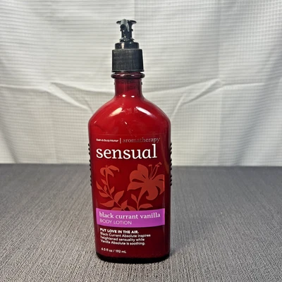 罕见 Bath & Body Works 芳香疗法感性茉莉香草乳液 全新 — 第 1/4 张图片