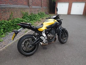 2015 Black Yamaha Mt07- Yellow, Priced to Sell-£3349 - Picture 1 of 14