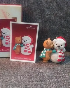 Snow Bear Buddies 2005 Hallmark Keepsake Ornament  - Picture 1 of 11