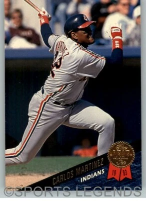 1993 Leaf #347 Carlos Martinez - Image 1 of 2