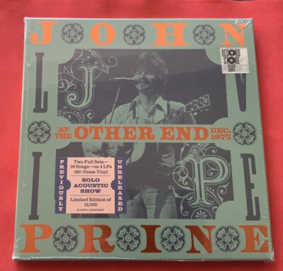 John Prine: Live At The Other End, 1975 4LP  Ltd. Ed. Vinyl RSD2021 Mint Sealed. - Image 1 of 3