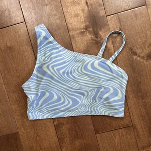 Athleta Girl Shoreside Longline Bikini Top size XL/14 Used - Picture 1 of 3