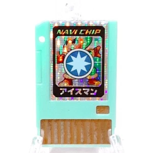 IceMan Rockman exe 4.5 Battle Navi Chip Tip Japan GBA Gameboy Advance - Picture 1 of 5