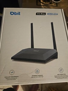 2.4GHz N300 Easy Setup 300Mbps Wireless WiFi Router with 2×External Antennas WPS - Picture 1 of 2