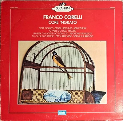 Franco Corelli - Core 'Ngrato - 3C 033 - 00910 - 12" Vinyl LP - VG / VG - Image 1 of 2