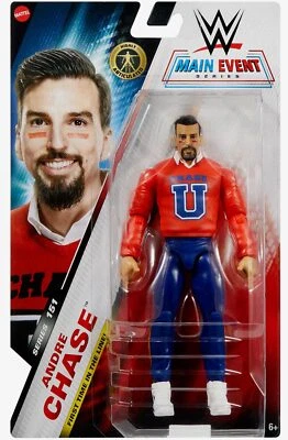 MATTEL Andre Chase WWE Main Event Series #151 Actionfigur