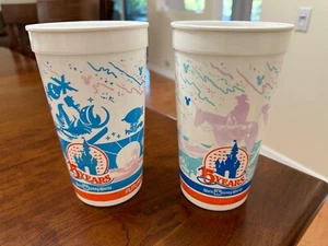 Walt Disney World 15th Anniversary Cups plus two bonus Mickey Mouse Cups - Picture 1 of 9