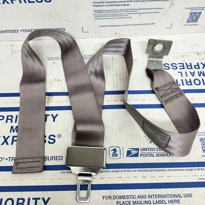 ✅97-99 CINTURÓN DE SEGURIDAD DELANTERO CENTRAL FORD TAURUS 3.0L CINTURÓN DE REGAZO GRIS OEM Foto 1 de 4