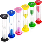 Dsmile Sand Timer,Plastic Hourglass Timer,Colorful Sandglass Hourglass Sand / /