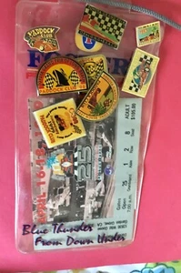 1999 LONG BEACH GRAND PRIX PADDOCK CLUB TICKETS LANYARD+ 8 DIFFERENT YEAR PINS! - Picture 1 of 7