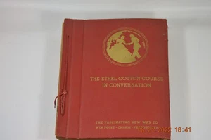 The Ethel Cotton Course in Conversation in 12 Lessons 1955 Edition Book - Picture 1 of 8