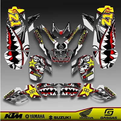 Polaris Predator 500 graphics full decals stickers kit atv - Image 1 of 4