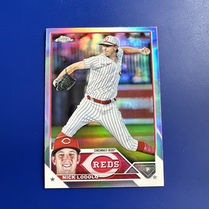 2023 Topps Chrome Nick Lodolo Refractor #154 CINCINNATI REDS Baseball