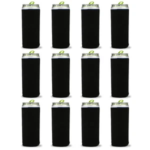 Mangas latas más frías de neopreno plegable ultra delgadas de neopreno en blanco 12 oz - Imagen 1 de 40
