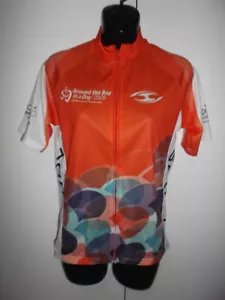 SCODY Women’s Short Sleeve Cycle Jersey - Orange - Size XS / 10 - 12 - Picture 1 of 3