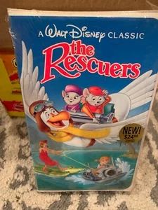 Disney The Rescuers Black Diamond Edition VHS #1399 new - Picture 1 of 6