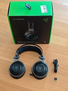 Razer Nari Ultimate: Gaming-Headset mit THX ++ TON FUNKTIONIERT DONGLE DEFEKT ++ - Photo 1/9