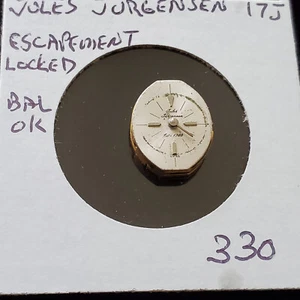 LADIES JULES JURGENSEN WATCH MOVEMENT 17J #330 - Picture 1 of 3