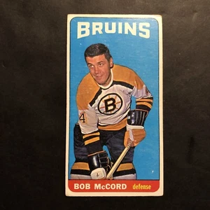 1964 TOPPS Hockey #10 BOB MCCORD Tallboys - Bild 1 von 2