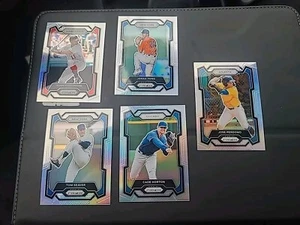 2024 Panini Prizm Baseball Lot - 5 REFRACTOR CARDS - See Details - NM-MT - Picture 1 of 1