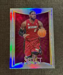 2012-13 Panini Select NBA Basketball LEBRON JAMES Silver Prizm #66 - Bild 1 von 2