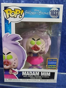 Vinilo Disney Pop La espada en la piedra 1037 sin usar, en caja Madam Mim 2021 - Imagen 1 de 7