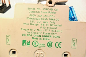 Littelfuse LPSC-ID-CH con fusible kldr 3-1/2S - Imagen 1 de 4