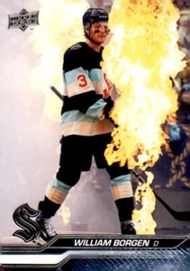 2023-24 Upper Deck Hockey #621 William Borgen Seattle Kraken Ext Series - Picture 1 of 2