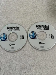 Corel WordPerfect Office 2000 - 2 CD's - Picture 1 of 1