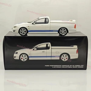 1:18 Ford BF GT Cobra UTE White Cobra High Performance Pickup Model Resin Car - Picture 1 of 11