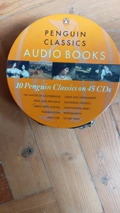 Penguin Classics Audio Books 10 CDs, Jane Eyre, Middlemarch, Oliver Twist - Picture 1 of 1