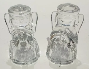 Lenox Hope & Harmony Crystal Glass Angels Salt And Pepper Shakers - Picture 1 of 6