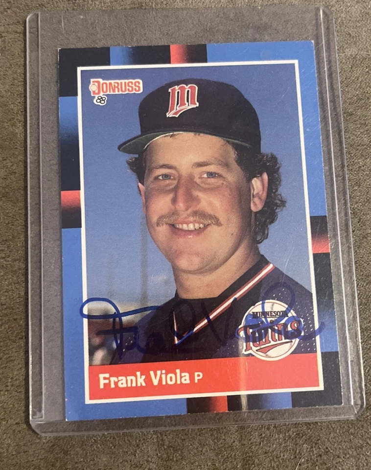 1988 Donruss - Frank Viola #149 Last Line Begins with In - Image 1 of 1