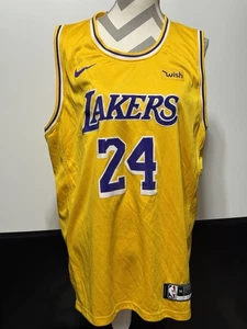 Kobe Bryant #24 Nike Swingman Lakers Trikot 2XL Icon Edition Wish Patch - Bild 1 von 14