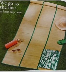 Avon On-The-Go Roll-Up Straw Mat - Picture 1 of 5