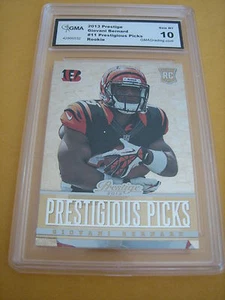 GIOVANI BERNARD BENGALS 2013 PRESTIGE PRESTIGIOUS PICKS ROOKIE RC # 11 GRADED 10 - Picture 1 of 1