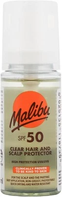 MALIBU SPF50 CLEAR HAIR AND SCALP PROTECTOR - 50 ML