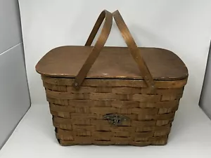Vintage Basketville Eagle Picnic Basket Putney, Vermont - Picture 1 of 6