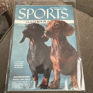 Sports Illustrated Magazine December 12 1955 Dachshunds Adele And Jewell EX - Picture 1 of 2