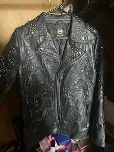 Studded Leather Jacket  - Picture 1 of 4
