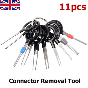11pcs Automotive Electrical Wire Removal Terminal Crimp Connector Pin Keys Tool - Picture 1 of 12