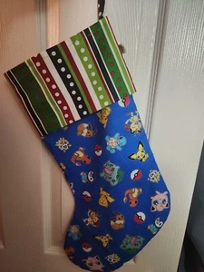 Pokemon Weihnachtsstrumpf Hand Made - Bild 1 von 5